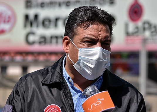 Alcalde de La Paz retoma sus actividades luego de dar negativo